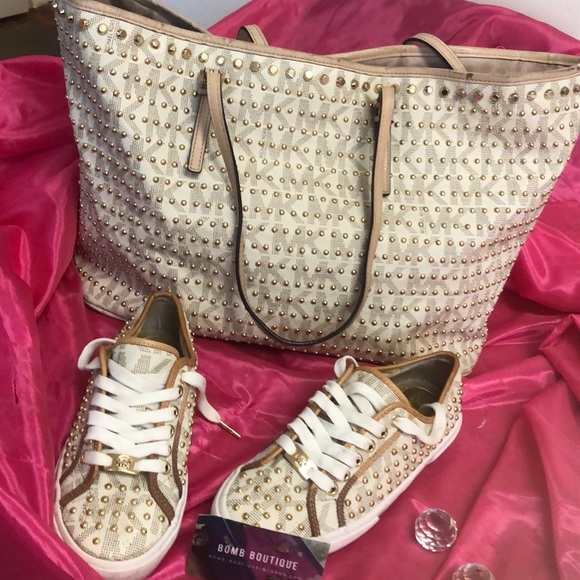 michael kors bag and matching shoes